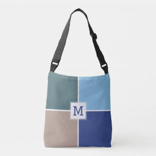 Aangepaste monogram voor buisjes crossbody tas