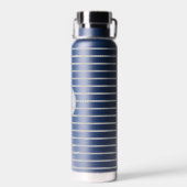 Aangepaste monogram waterflacon waterfles (Achterkant)