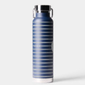 Aangepaste monogram waterflacon waterfles (Voorkant)