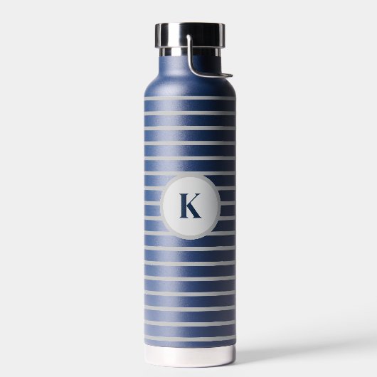 Aangepaste monogram waterflacon waterfles (Links)