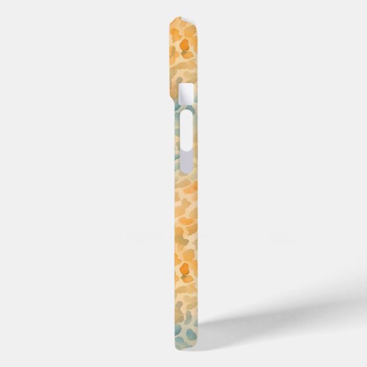 Aangepaste monogram Waterverf Case-Mate iPhone Case (Achterkant / Links)