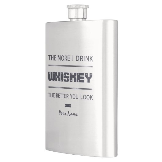 aangepaste monogram WHISKEY Flacon (Links)