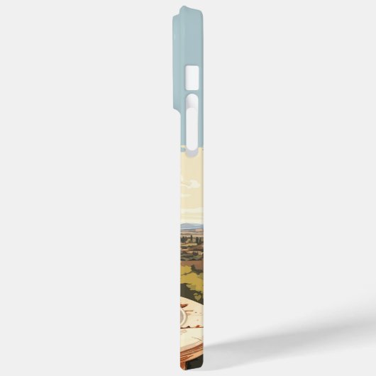 Aangepaste Monogram Wijnliefhebber Case-Mate iPhone Case (Achterkant / Links)