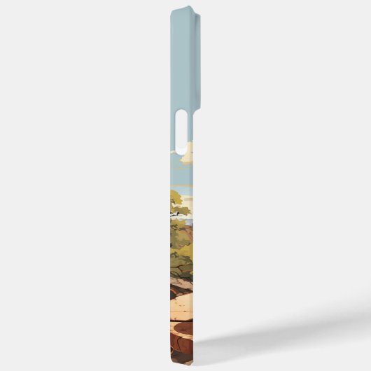 Aangepaste Monogram Wijnliefhebber Case-Mate iPhone Case (Achterkant / Rechts)