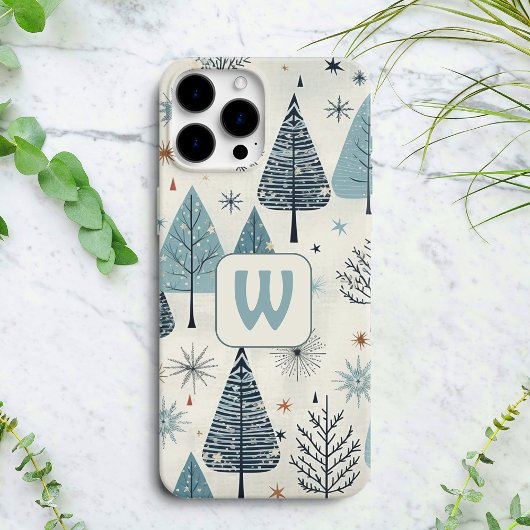 Aangepaste Monogram Winter komt eraan Case-Mate iPhone Case