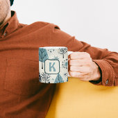 Aangepaste Monogram Winter komt eraan Koffiemok