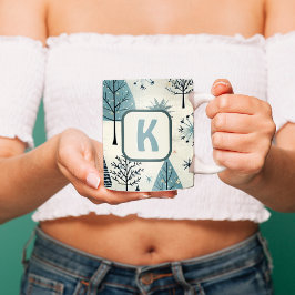 Aangepaste Monogram Winter komt eraan Koffiemok