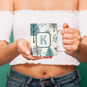 Aangepaste Monogram Winter komt eraan Koffiemok