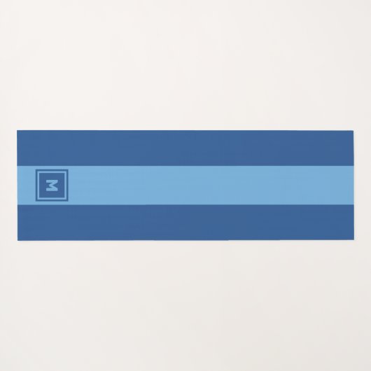Aangepaste monogram Yoga Mat (Achterkant (horizontaal))