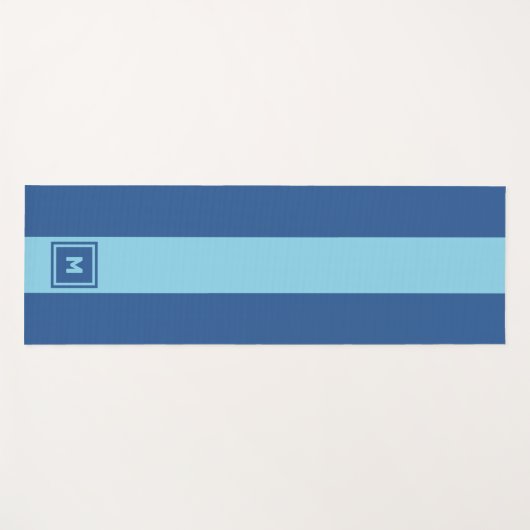 Aangepaste monogram Yoga Mat (Voorkant (horizontaal))