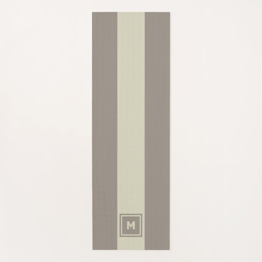 Aangepaste monogram Yoga Mat (Voorkant)