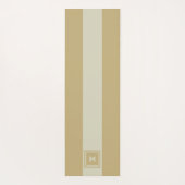Aangepaste monogram Yoga Mat (Achterkant)