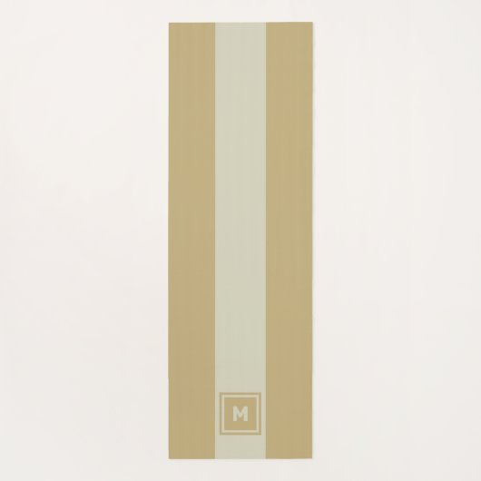 Aangepaste monogram Yoga Mat (Achterkant)