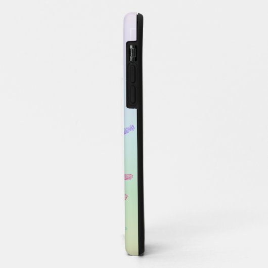 Aangepaste monogram zeester pastel Case-Mate iPhone case (Achterkant/links)