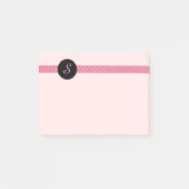 Aangepaste monogrammaticale Post-it® notes (Voorkant)