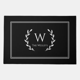 Aangepaste Monogrammed Achterdeur Mat Housewarming