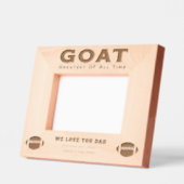 Aangepaste Monogrammed Greatest Football Dad Gegraveerde Lijstjes (Links)