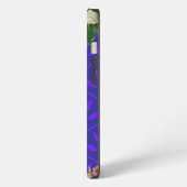 Aangepaste Monogrammed iPhone 13 Hoesje, Floral ho Hoesje (Linkerkant)