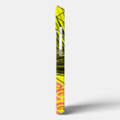 Aangepaste Monogrammed iPhone 13 Hoesje – Geel (Achterkant / Links)