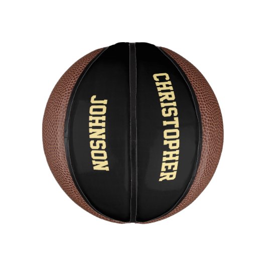 Aangepaste monogrammed Player Team Club School Naa Basketbal (Verticaal)