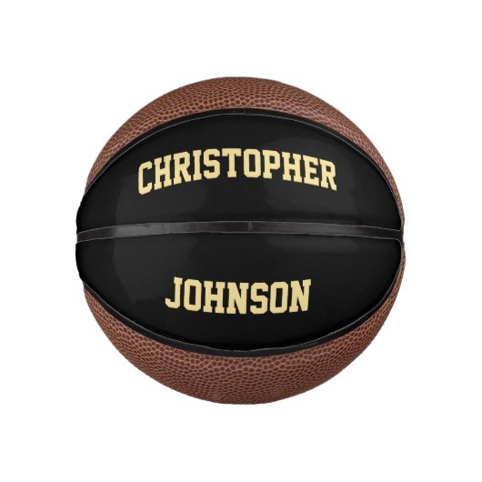 Aangepaste monogrammed Player Team Club School Naa Basketbal (Voorkant)