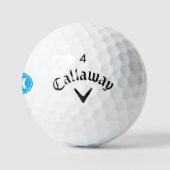 Aangepaste monogrammen Callaway supersonal golfbal Golfballen (Logo)