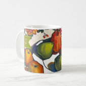 Aangepaste Monogrammen Joods Nieuwjaar Gift Koffiemok (Voorkant links)