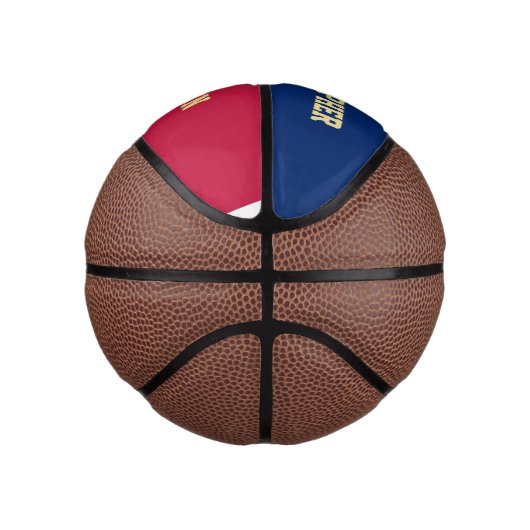 Aangepaste monogrammen Team Club School Player Naa Basketbal (Rechts)