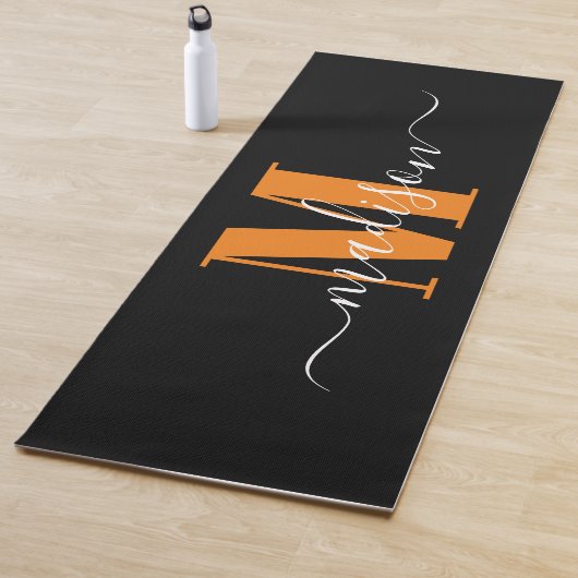 Aangepaste monogramnaam yogamat (In situ)