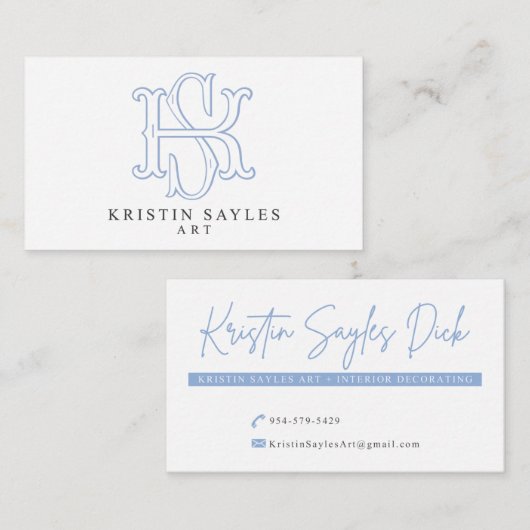 Aangepaste monokaarten niet bewerkt visitekaartje (Voorkant / Achterkant)