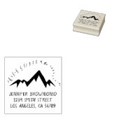 Aangepaste montagenaam rubberstempel (Gestempeld)