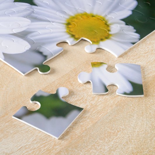 Aangepaste mooie lentevloeren - Daisy Legpuzzel (Zijkant)