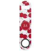 Aangepaste mooie rode Cherry Bottle Open Speed Flessenopener (Voorkant)