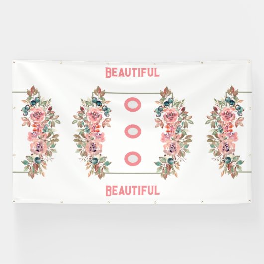 Aangepaste mooie tekst trouwborden poster banners (Horizontaal)