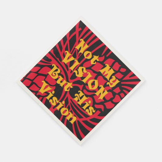 Aangepaste Mooie Visie Servetten (Hoek)