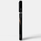 Aangepaste Moose houtsnijwerk Case-Mate iPhone Case (Achterkant / Links)