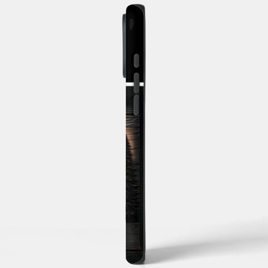 Aangepaste Moose houtsnijwerk Case-Mate iPhone Case (Achterkant / Links)