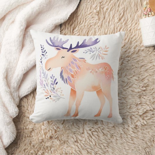 Aangepaste Moose Kussen Boho Design - (Deken)