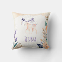 Aangepaste Moose Kussen Boho Design -