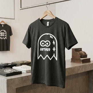 Aangepaste Mop Cartoon Geest Gepersonaliseerde Naa Tri-Blend Shirt