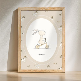 Aangepaste Mopige Konijn Babykamer Decoratie - Bab