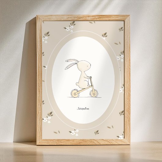 Aangepaste Mopige Konijn Babykamer Decoratie - Bab