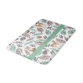Aangepaste Mopshuisdieren Kinderkamer Decoratie Badmat (Gekanteld)