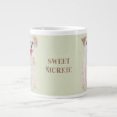 Aangepaste Morkie Jumbo Mok (Voorkant)