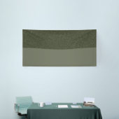 Aangepaste mosgroene gespleten eventbanner spandoek (Beurs)
