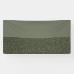 Aangepaste mosgroene textuur gespleten banner