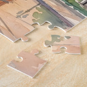 Aangepaste Moskou Rusland Kathedraal Aquarel Reis Legpuzzel (Zijkant)