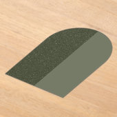 Aangepaste Moss Green Arch acryl uitnodiging (Laagn)