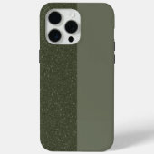 Aangepaste Moss Green Dual-Tone iPhone Case (Achterkant)
