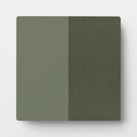 Aangepaste MOSS Green Event Display Plaque Fotoplaat (Voorkant)